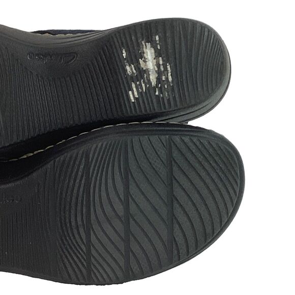 Clarks Merliah Echo Women 5.5(M) Blue Denim Strap Ankle Buckle Heel Sandal 28025 - Picture 8 of 9